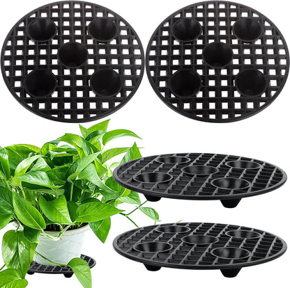 Plant Pot Risers (4-Pack) – Prevents Rot & Floor Damage