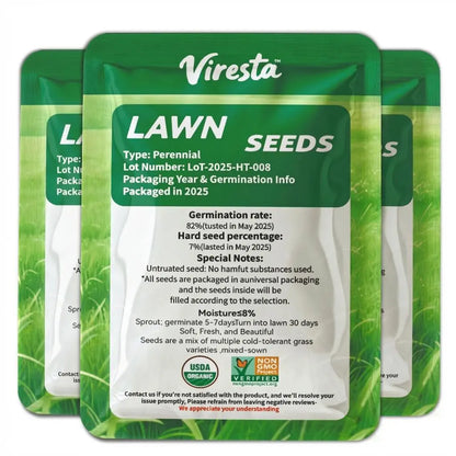 Premium USA-Grown Shade Grass Seed Mix | Fast-Growing, All-Season Turf