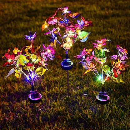 Solar Garden Butterfly Lights – Waterproof Outdoor Pathway Decor