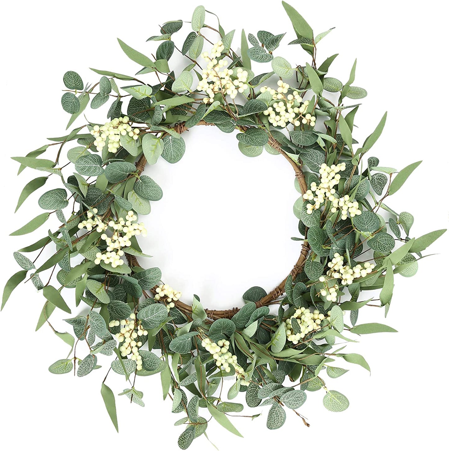Eucalyptus Wreath for Front Door – All-Season Porch Decor