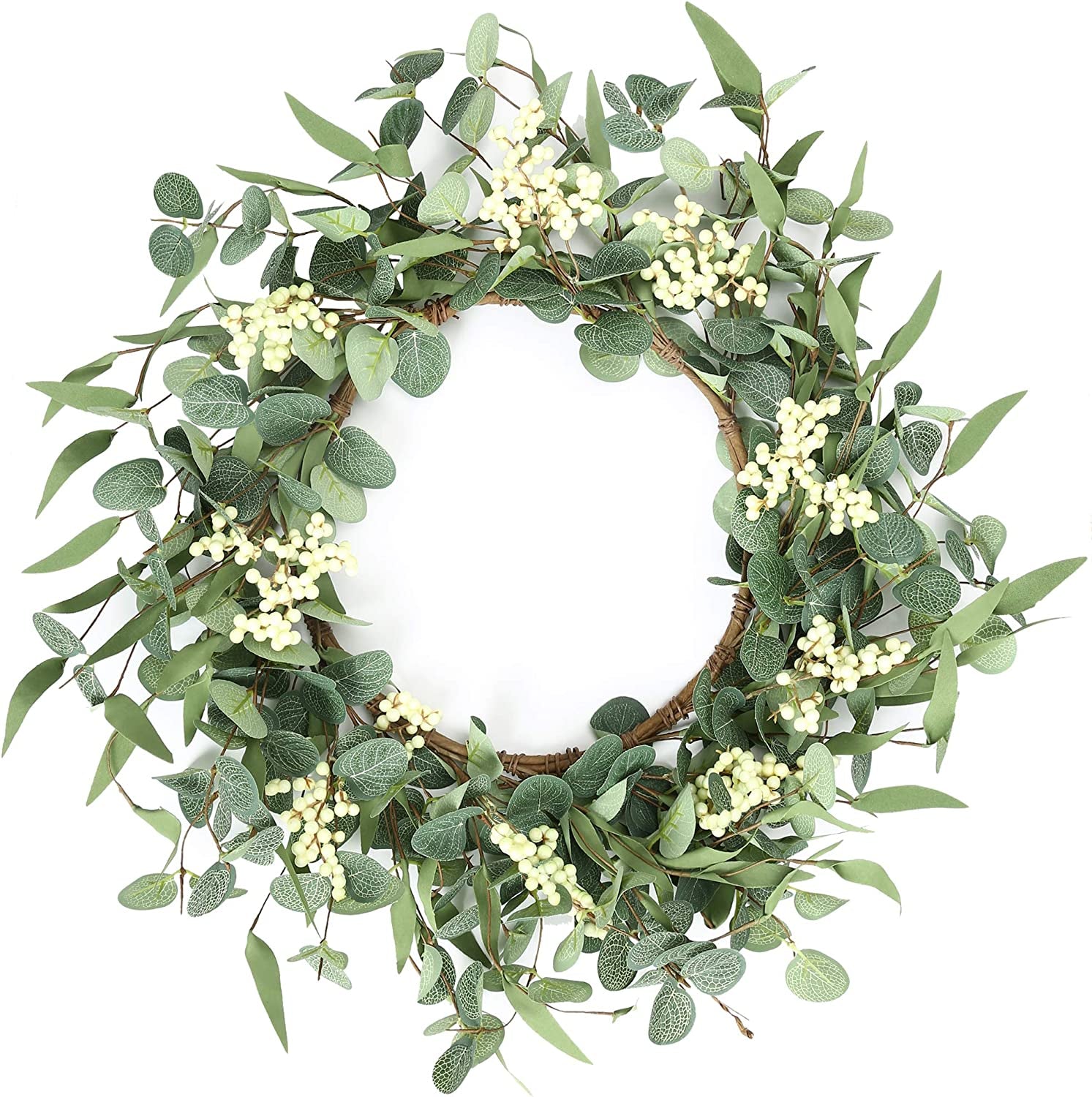 Eucalyptus Wreath for Front Door – All-Season Porch Decor