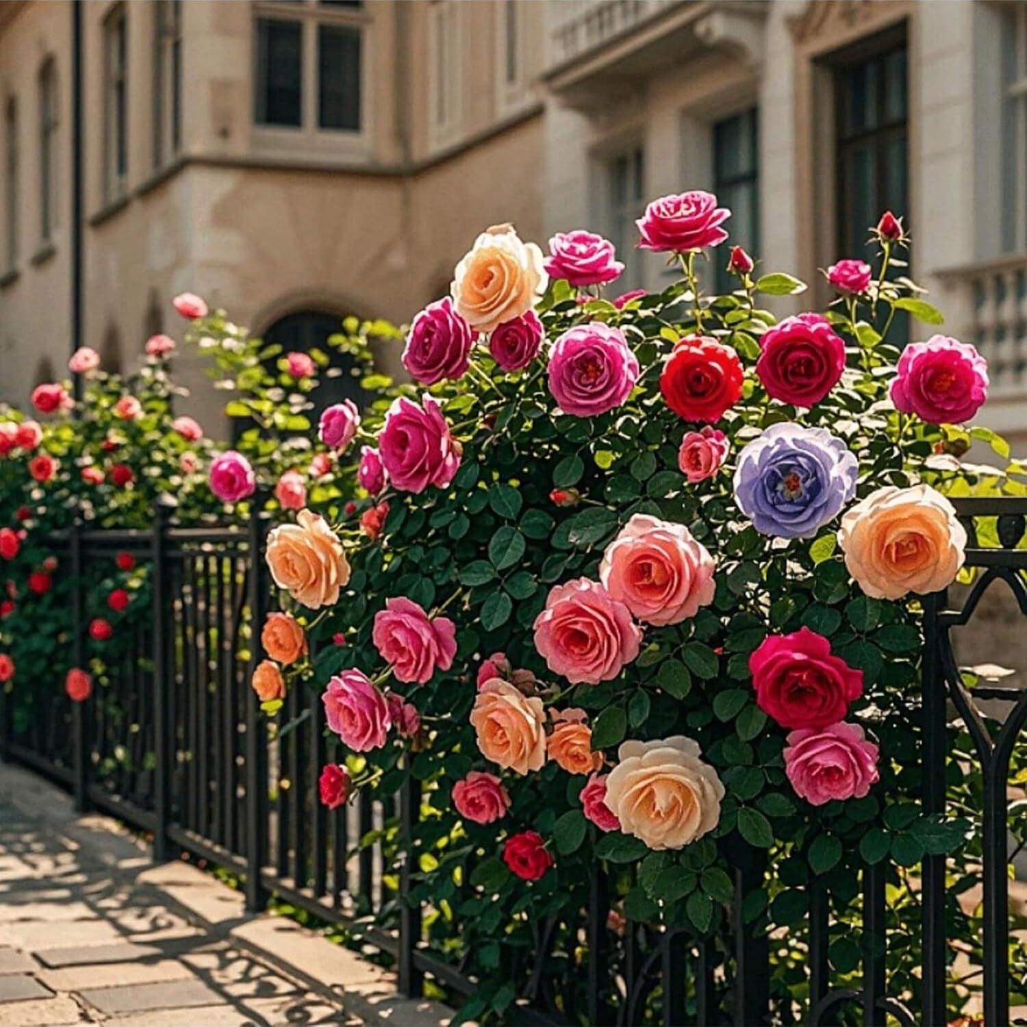300+ Climbing Rose Seeds – Easy-Grow Garden Flowers