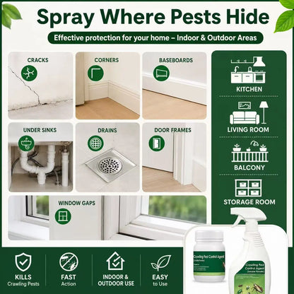 DIY Pest Control Spray Kit | Kills Roaches, Ants & Bed Bugs | Odorless Indoor & Outdoor Treatment