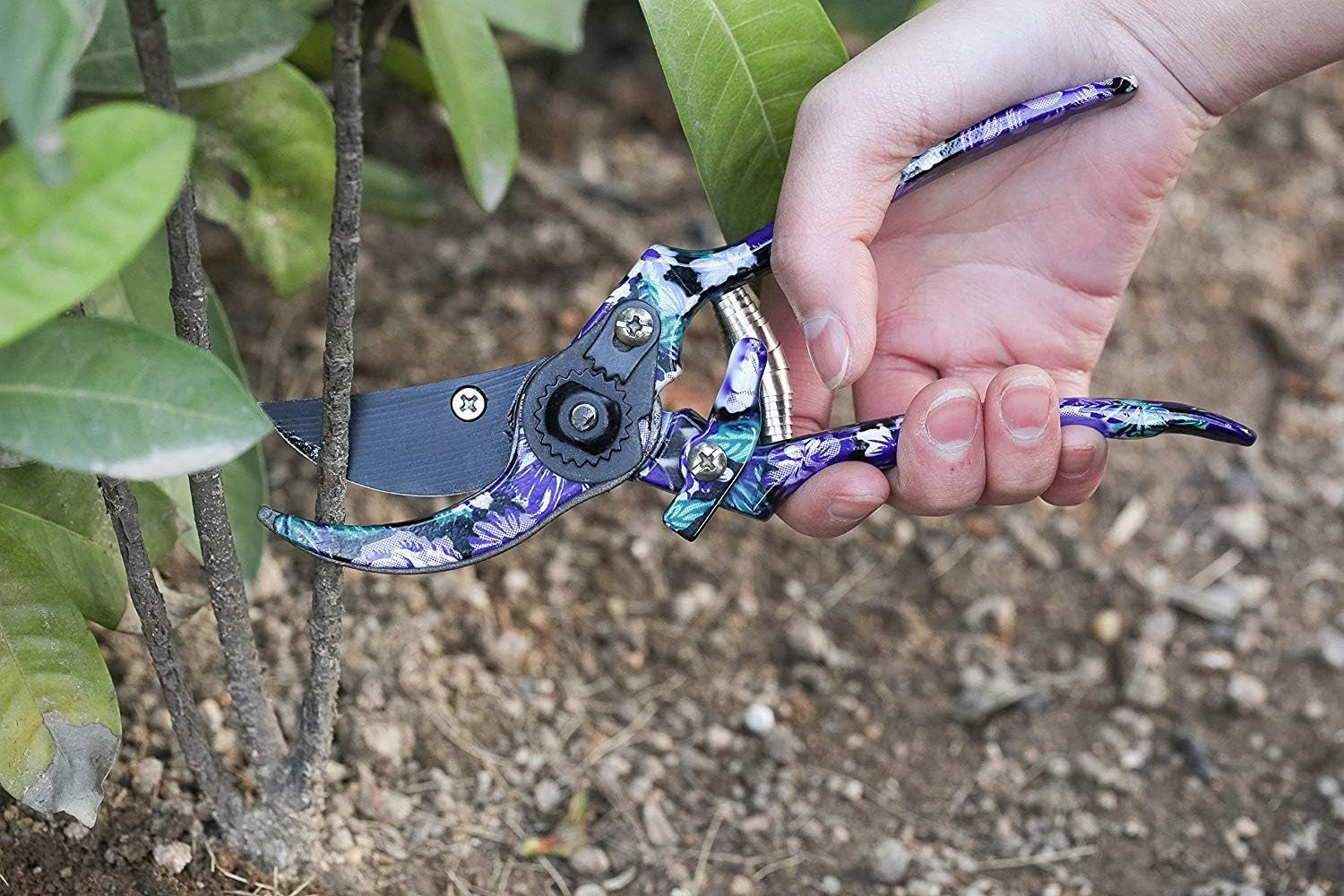 3-Piece Aluminum Garden Tool Set – Trowel, Cultivator & Pruner Gift Set
