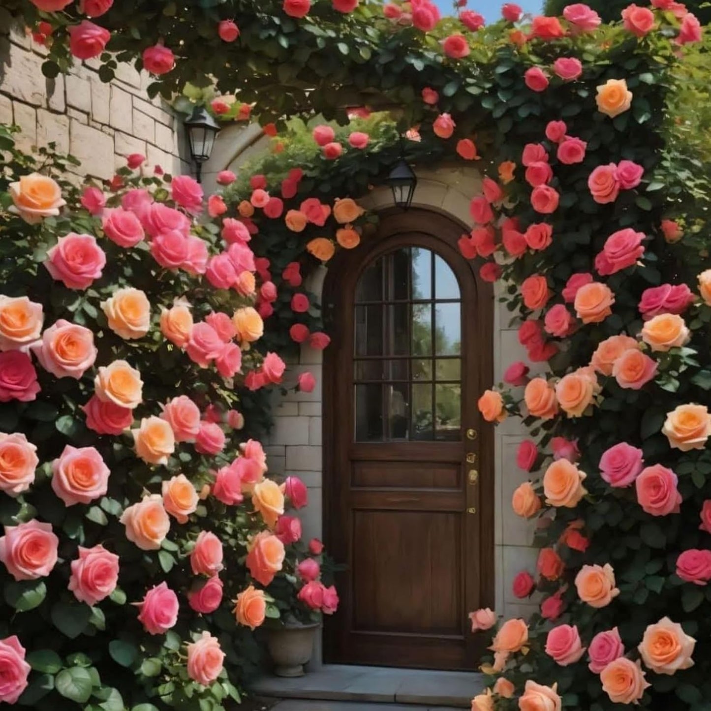 300+ Climbing Rose Seeds – Easy-Grow Garden Flowers