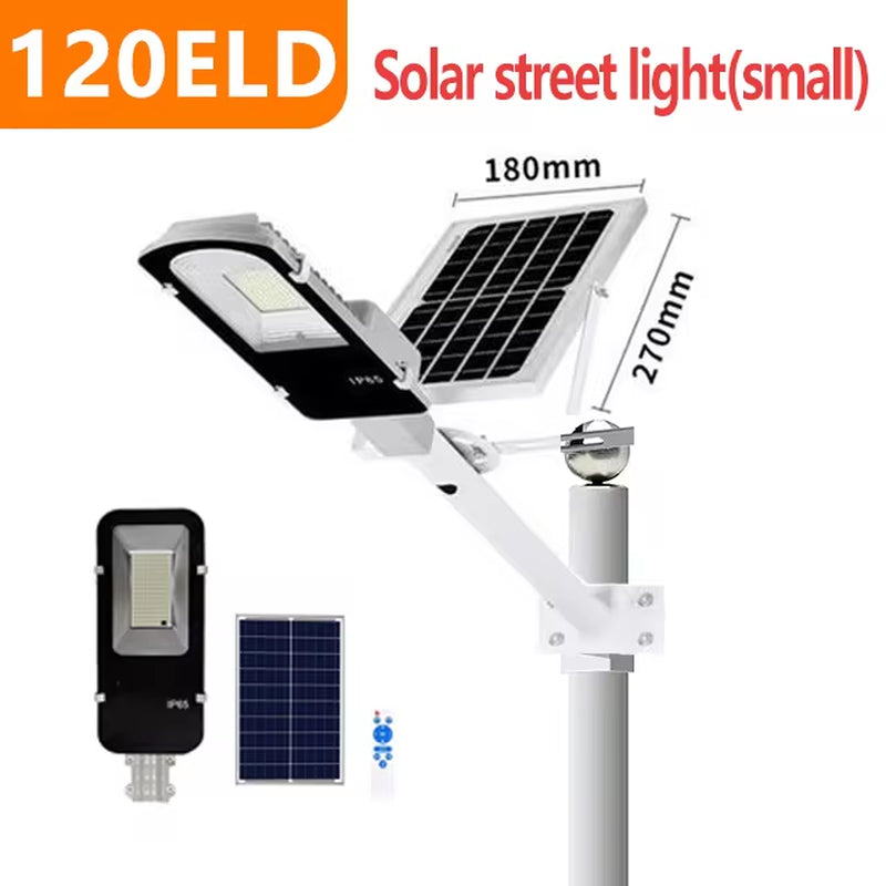 200W Solar Street Light – Dusk-To-Dawn Waterproof Security Light