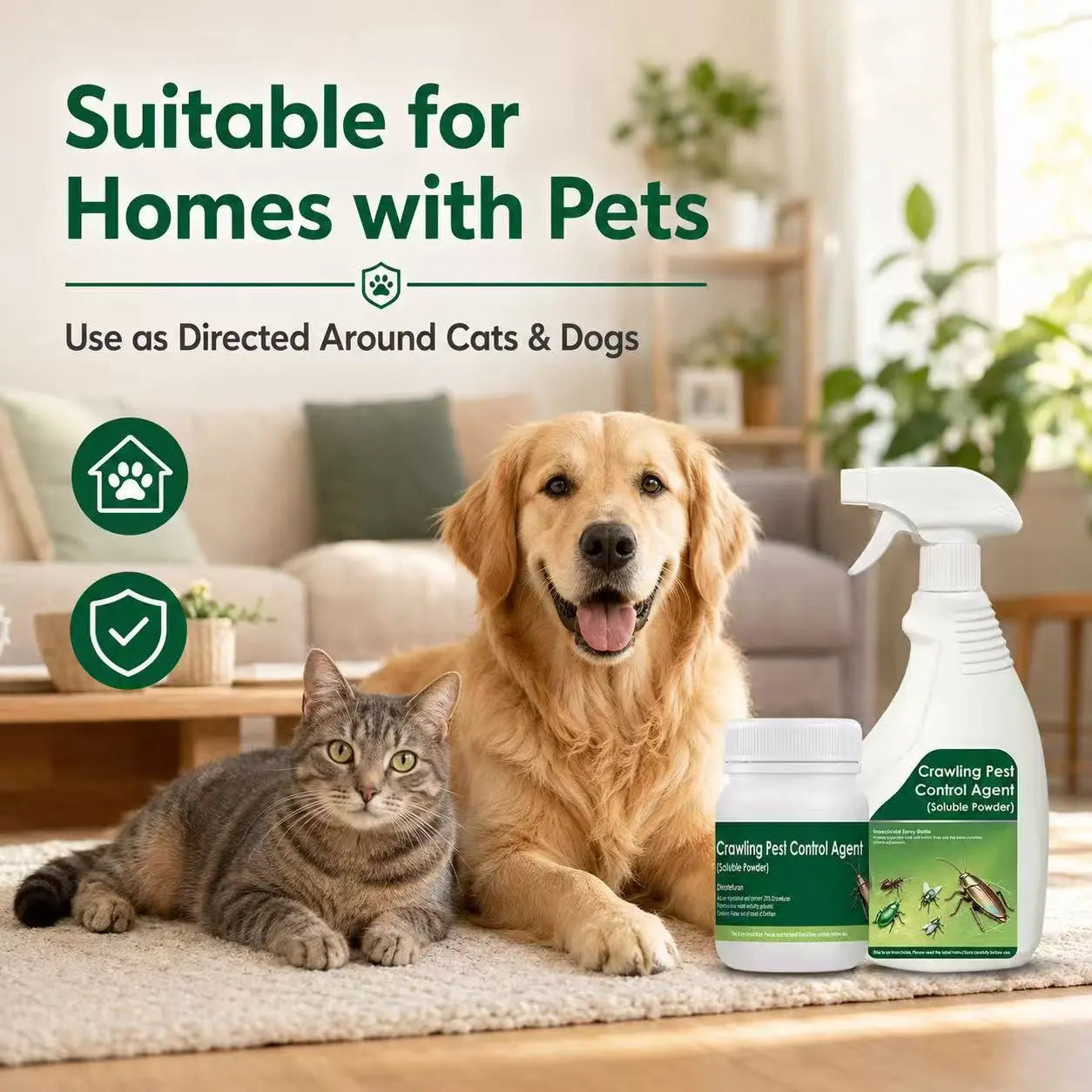 DIY Pest Control Spray Kit | Kills Roaches, Ants & Bed Bugs | Odorless Indoor & Outdoor Treatment