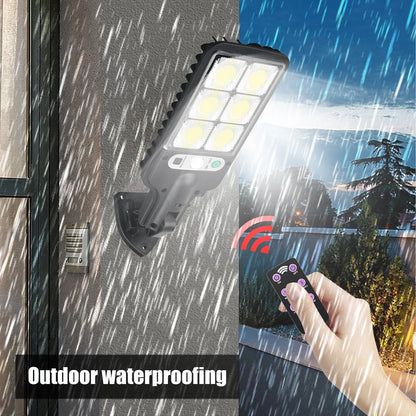 Solar Motion-Sensor Wall Lights – Waterproof Security Lighting with Remote