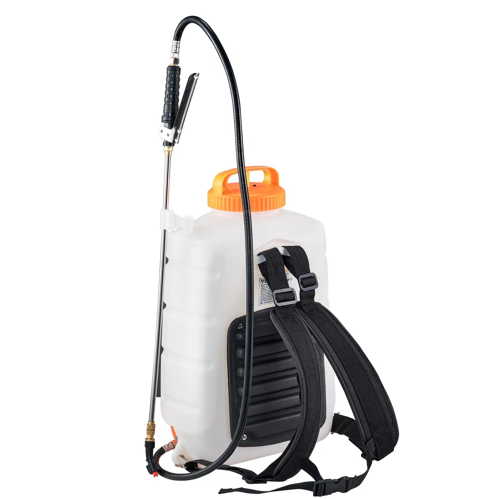 Battery-Powered Electric Backpack Sprayer | 4-Gallon Tank, 90 PSI Adjustable Pressure (12V 8Ah)