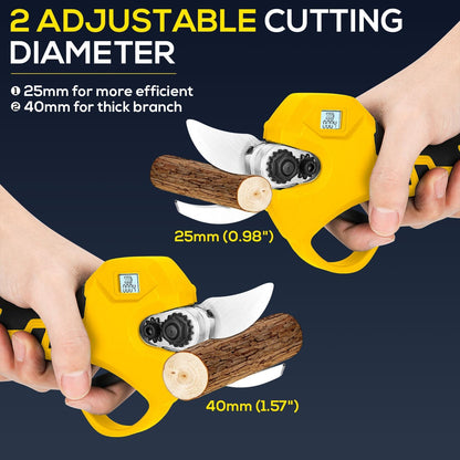Cordless Electric Pruning Shears – Rechargeable Garden Trimmer