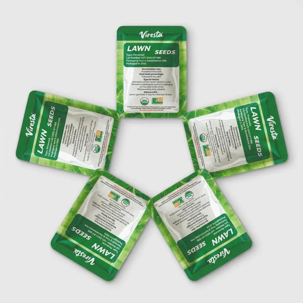 Premium USA-Grown Shade Grass Seed Mix | Fast-Growing, All-Season Turf
