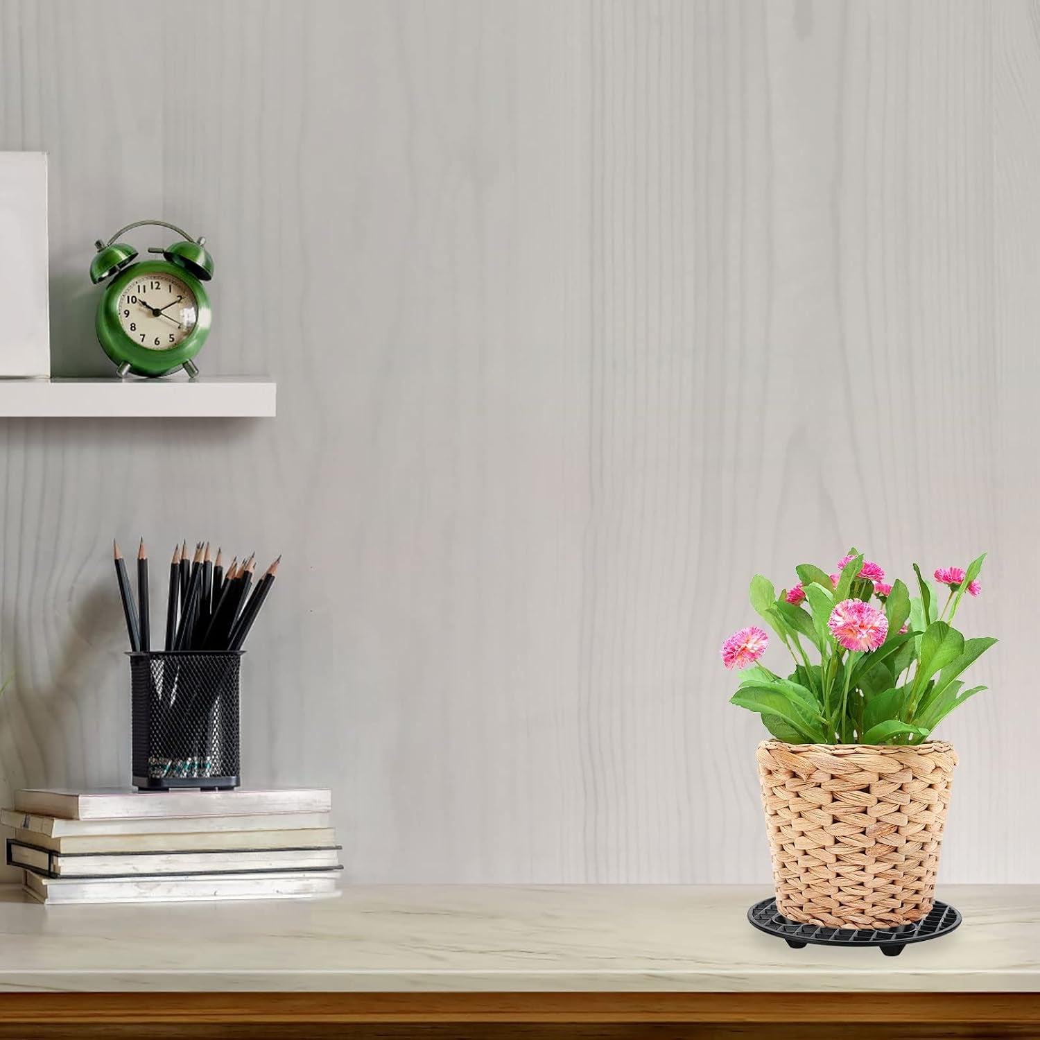Plant Pot Risers (4-Pack) – Prevents Rot & Floor Damage
