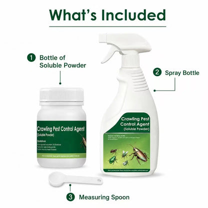 DIY Pest Control Spray Kit | Kills Roaches, Ants & Bed Bugs | Odorless Indoor & Outdoor Treatment