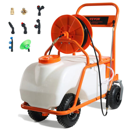 Battery-Powered Electric Backpack Sprayer | 4-Gallon Tank, 90 PSI Adjustable Pressure (12V 8Ah)
