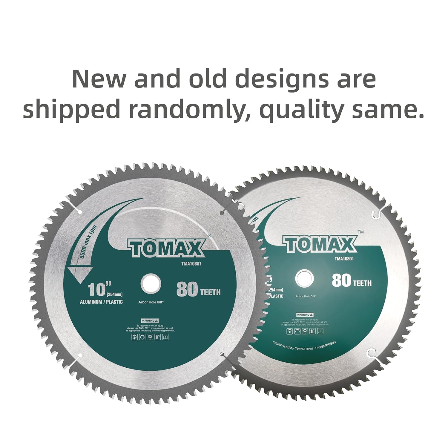 10-Inch 80-Tooth Aluminum Cutting Saw Blade – Precision Metal Cutting